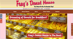 Desktop Screenshot of fraysdonuthouse.com